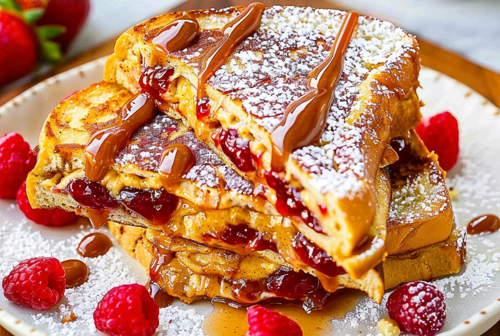 Peanut Butter and Jelly French Toast